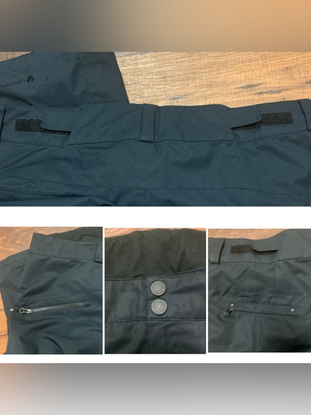 Obermeyer Womens Snow Ski Pants Black Size 22 Insulated Thermore Winter Adjust - Picture 4 of 9